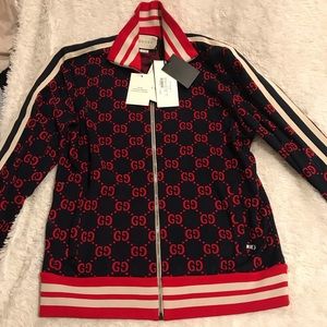 Gucci jacquard cotton jacket